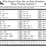 16 Algebra 1 Factoring Puzzle Worksheets Worksheeto