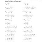 29 Multiplying Rational Expression Worksheet Support Worksheet