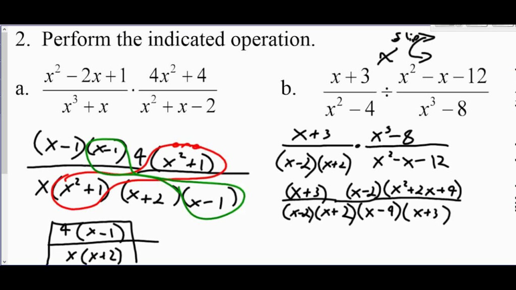 Factoring To Reduce Rational Expressions YouTube
