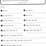 Factoring Using The Distributive Property Worksheet 10 2 Db excel