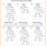 Factors Multiples And Primes Worksheet Ks3 With Answers Times Tables