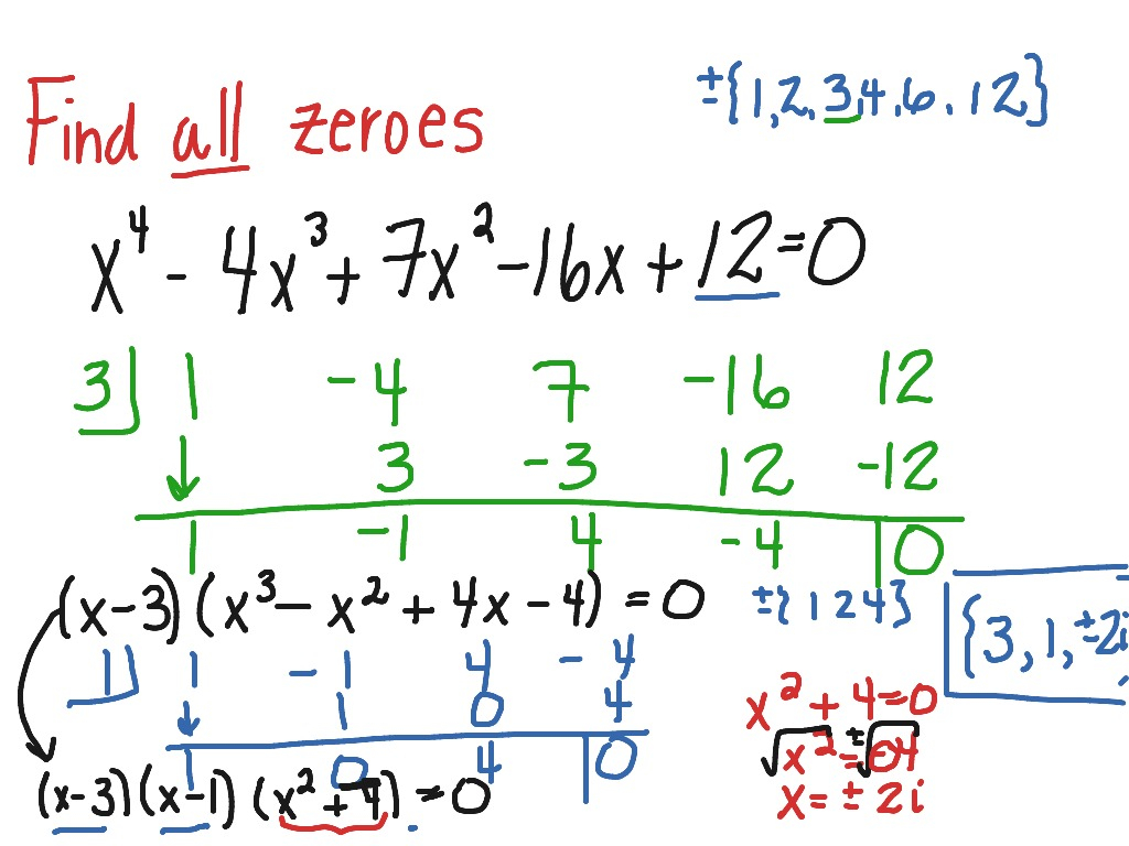 Factoring 4th Degree Polynomials Worksheet FactorWorksheets