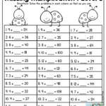 Printable Division Worksheets 3rd Grade April Fun Filled Learning
