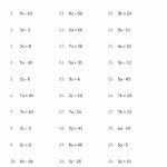 Quadratic Equation Factoring Worksheet With Answers Kidsworksheetfun