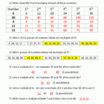 10 Multiples And Factors Worksheets Coo Worksheets