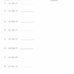 13 Foil Method Worksheet Worksheeto