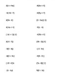 30 Factoring Distributive Property Worksheet Education Template