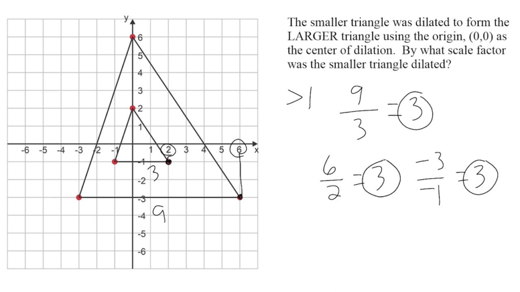 42 Dilations And Scale Factors Worksheet Answers Worksheet Master
