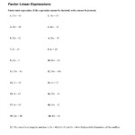 43 Factoring Worksheet With Answers Worksheet Master