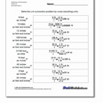 50 Chemistry Conversion Factors Worksheet Chessmuseum Template Library