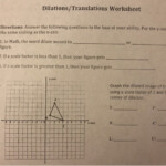 Dilation Math Worksheets With Answers Worksheets Master