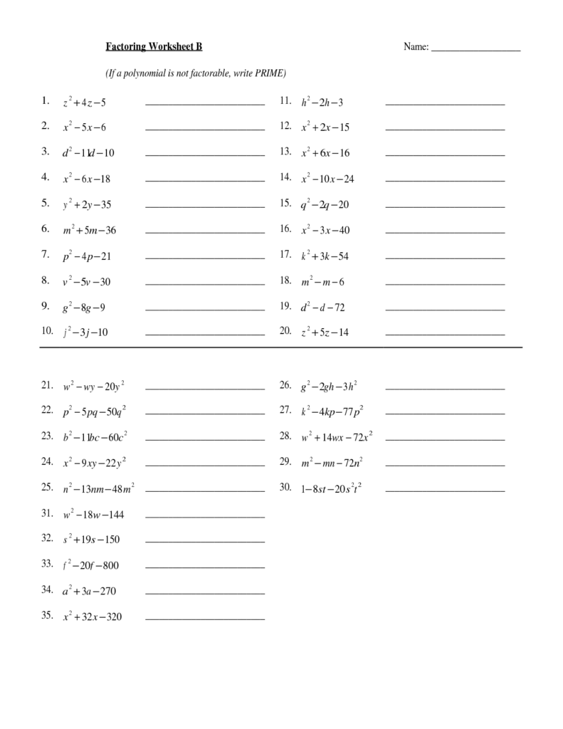 Distributive Property Worksheet 6Th Grade