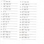 Factor Each Completely Worksheet Answers Db excel