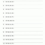 Factor Gcf Worksheet