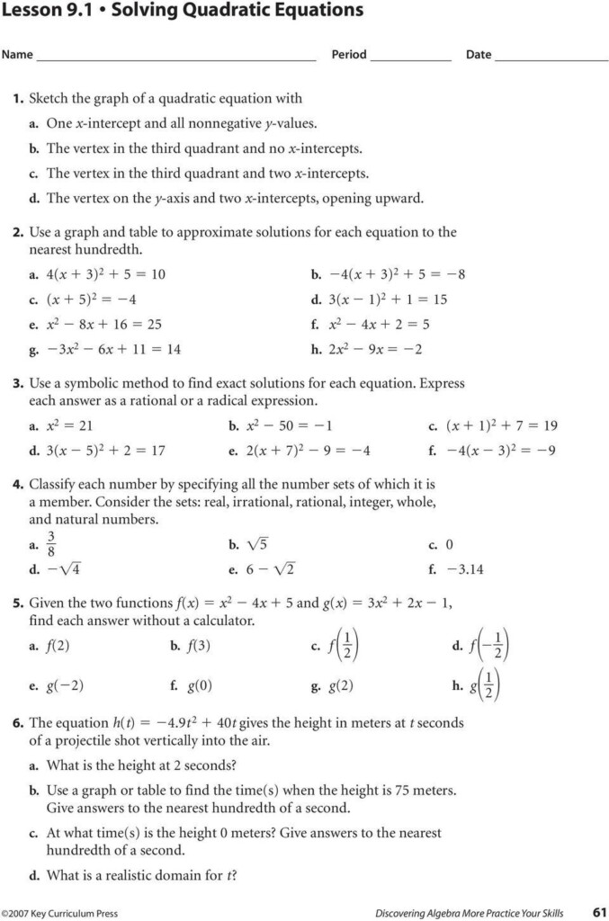 Factoring Expressions Worksheet
