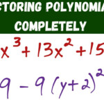 Factoring Polynomials Completely 3 Examples Algebra 2 YouTube