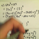Factoring Sums And Differences Of Cubes Factoring Polynomials