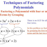 Factoring Using Grouping