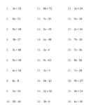 Factorization Worksheet With Answers