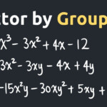 How Do You Factor By Grouping 4 Terms YouTube